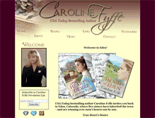 Tablet Screenshot of carolinefyffe.com